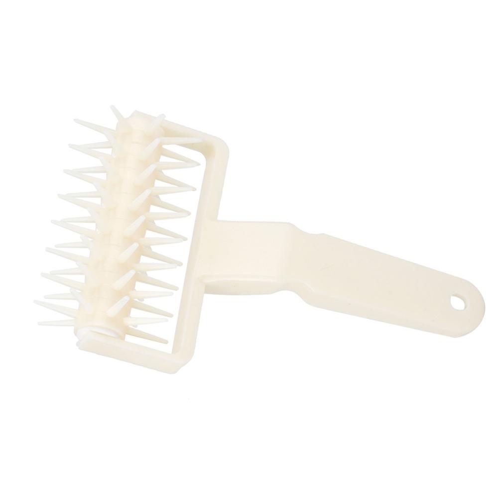 Needle Wheels Pizza Dough Docker Spiked Rolling Head Pastry Roller Dough Perforator  Pizza Crust