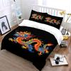 Chinese Dragon Decorative Set Bedding Set With 1 Duvet Cover 2 Pillowcases Single Double King Queen, Gift