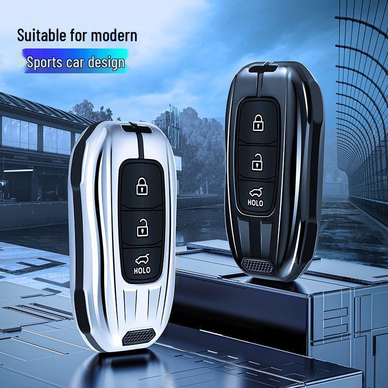 Compatible Key Case for Hyundai Ix35, Elantra 7th Gen, Santa Fe, Festa, Tucson, and Custo.