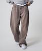 UNKNOWN PLANET Daily Wide Pigment Pants Dark Brown