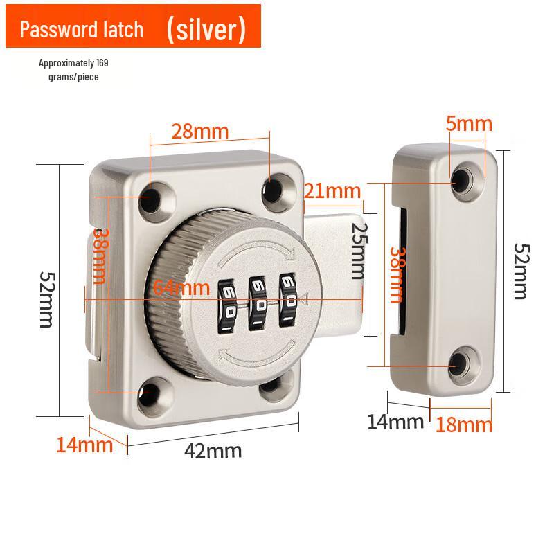 Kefei Tai Punch-Free Cabinet Password Lock