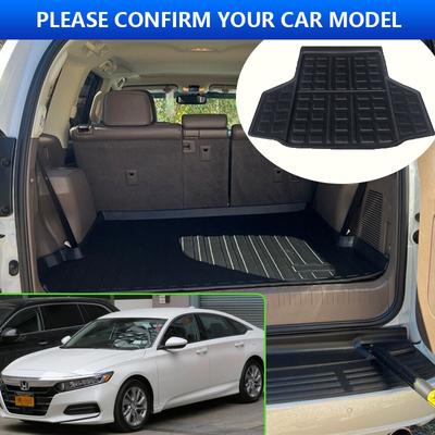 Tapis de protection pour coffre arrière de voiture, accessoire d'intérieur pour Honda Accord 10 CV (2019, 2018, 2024, 2020)