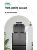 24-Inch Silent Universal Wheel Suitcase with Front Opening and Combination Lock