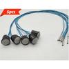 5 ks Šedý 2řádkový joystickový tlačítko bagru 635-8205 Kompatibilní s CAT 336Gc 330Gx