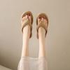 Flip-flops women's summer simple outer wear new v non-slip clip toes cool slippers women