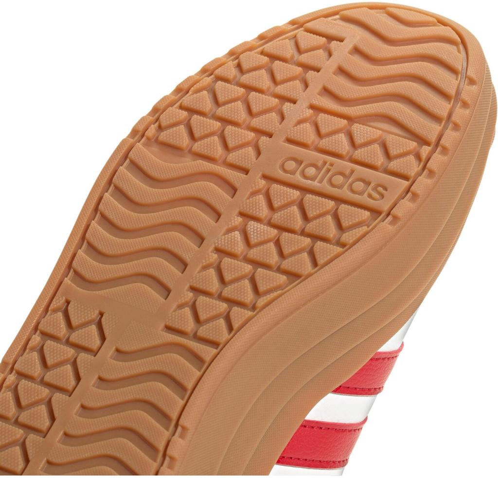 Кроссовки Adidas VL Court Bold Women core white/better scarlet/gold metallic