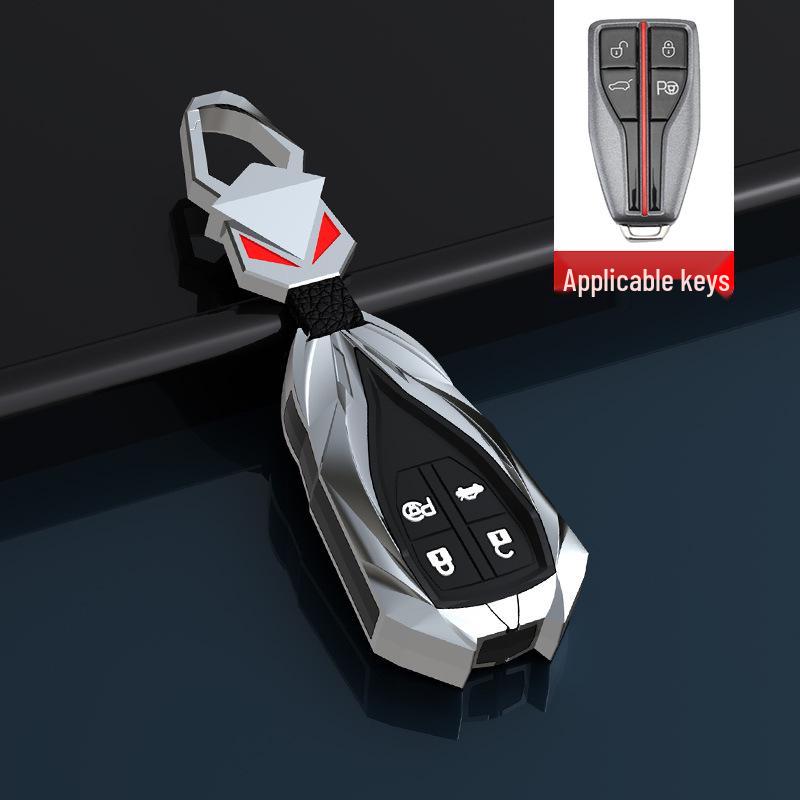 Premium Hongqi Key Case: HS5, H5, New H7, 19-23 HS7, and H9 Models - Unisex Car Key Shell