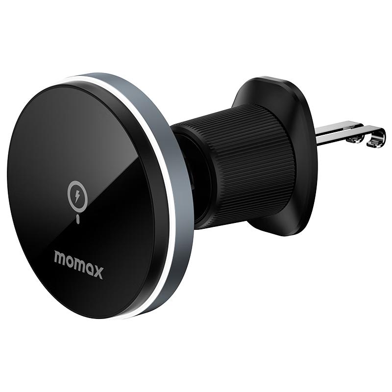 Momax 15W Magnetic Wireless Fast Charging Car Phone Holder