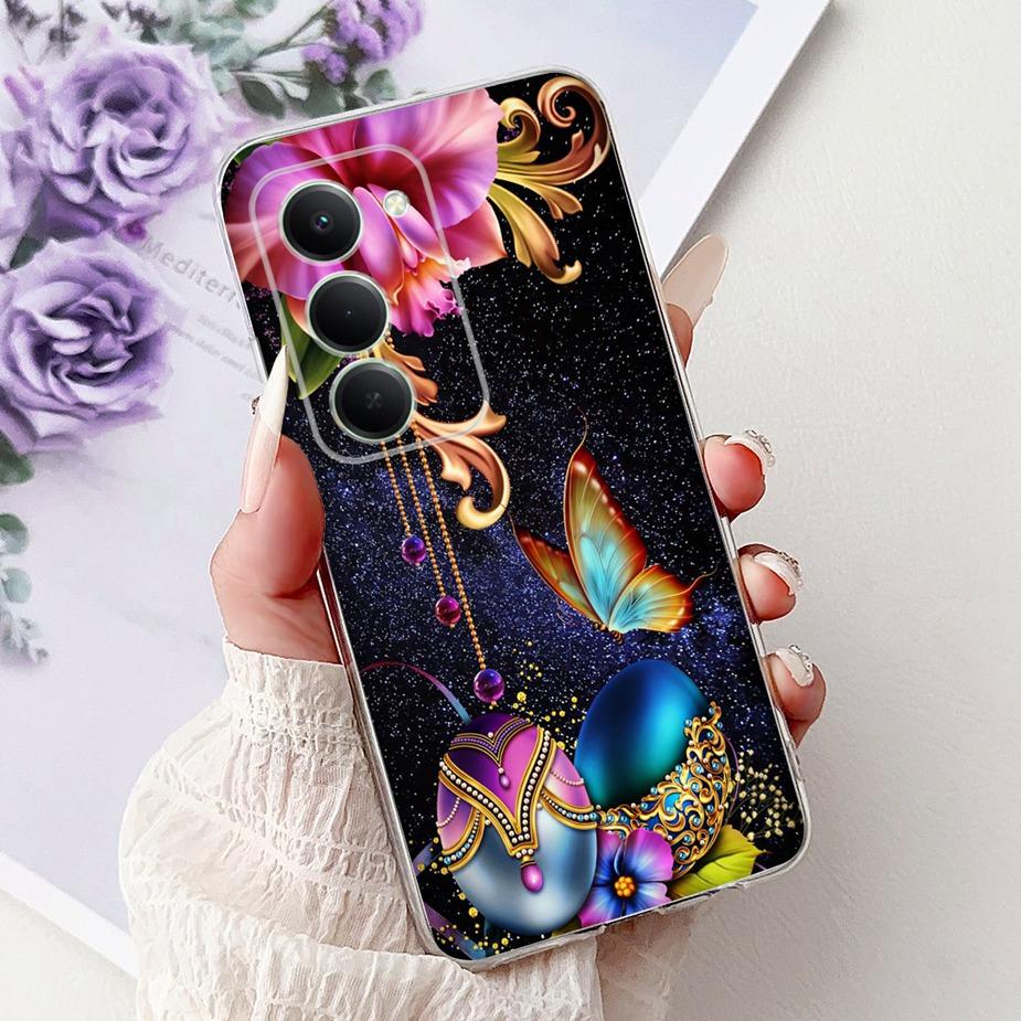 For Xiaomi Redmi 15 5G Case Cute Cat Luxury Painted Cover 6.9'' Soft Slim Phone Case For Xiaomi Redmi 15 Redmi15 4G Fundas Coque