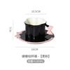 280ml European Ceramic Bow Coffee Cup and Saucer Exquisite Afternoon Tea Flower Tea Cup Coffee Mug Pink Breakfast Milk Mug Gifts