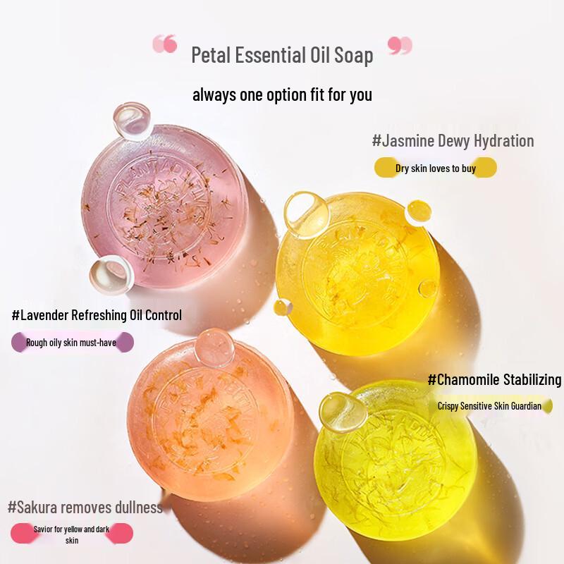 KOSFIN Jasmine Petal Essential Oil Soap