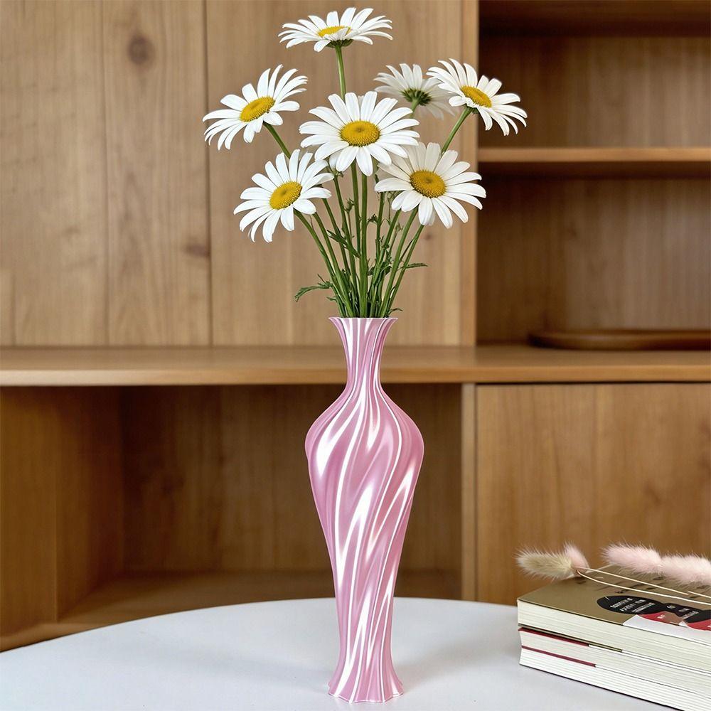Flower Arrangement 3D Printed Flower Vases Decorative Vase Office Tabletop Ornaments