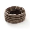 Unisex 100% Cashmere Neck Warmer: Soft, Warm, Versatile, Windproof Knitted Pullover Snood for Cervical Spine Protection
