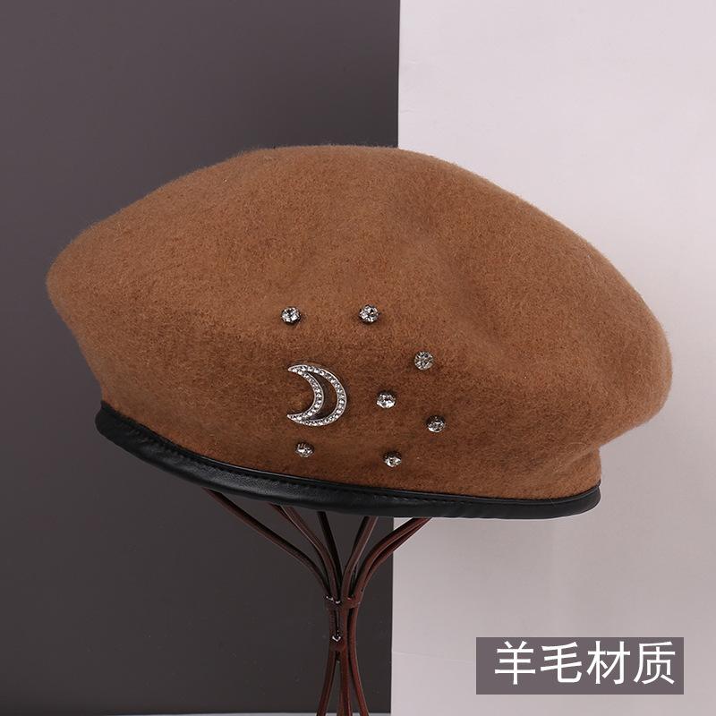 Spring face small beret children big head circumference versatile painter hat leisure student newsboy hat