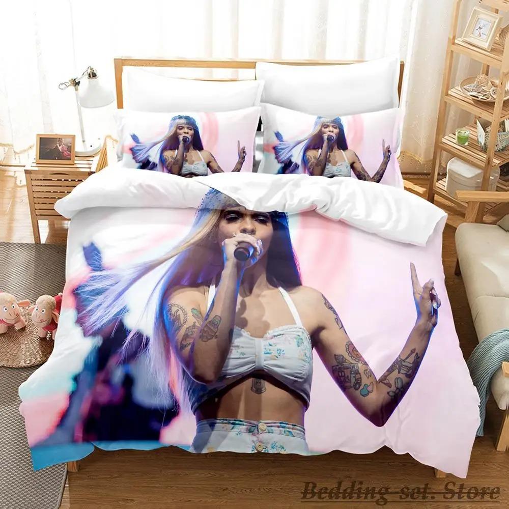 Sexy Singer Melanie Martinez Bedding Collection Single Twin Full Queen King Size Bed Collection Aldult Kid Bedroom Duvetcover Collections