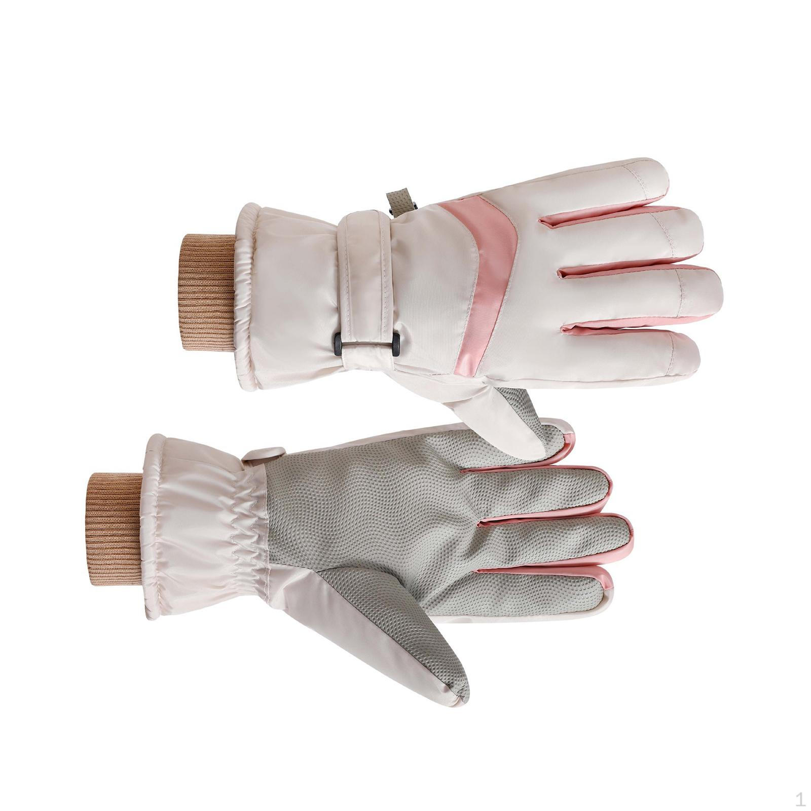 

Лыжные перчатки зимние сноубордические противоскользящие мужские и женские зимние перчатки теплые для бега