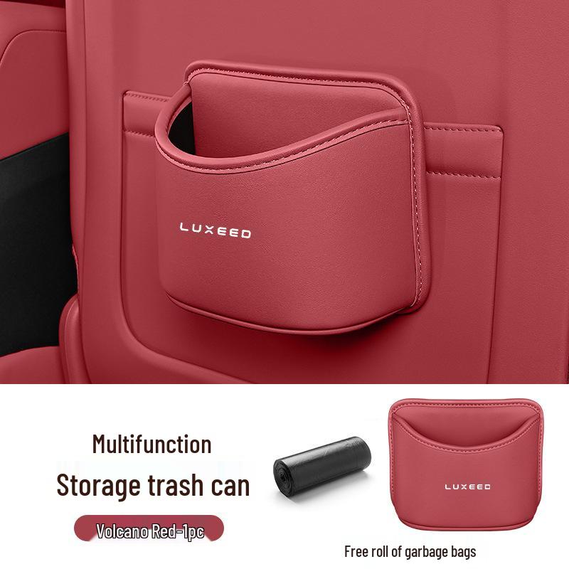 Zhiji R7 Car Multi-functional Trash Can Storage Box Organizer