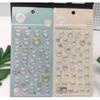3Djapanese Cute Transparent Crystal Stickers Phone Case Diary Stationery Sticker