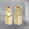 1/4 Pneumatic Air Hose Connector Coupling Compressor Accessories Quick Release Connector Male Female Thread
