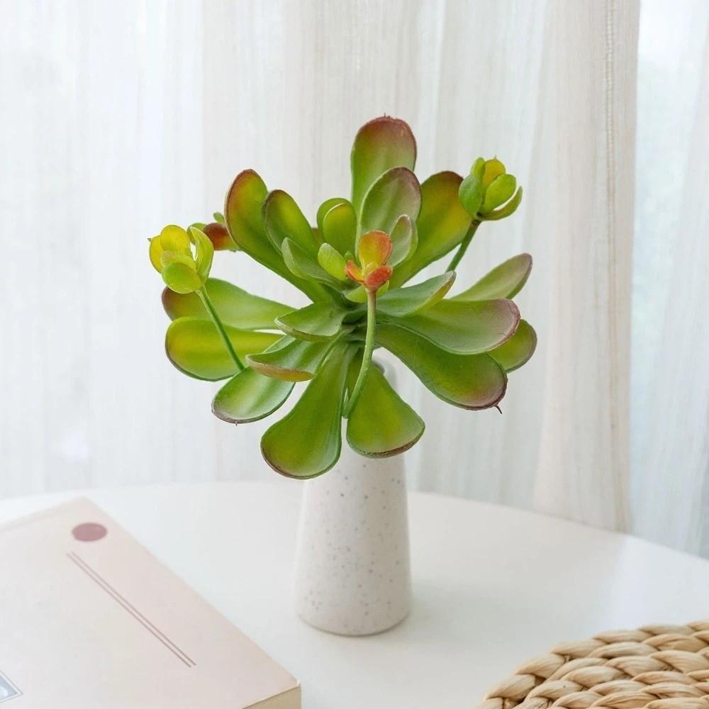 Lifelike Artificial Succulent Plant Real Touch Simulation Bonsai Plant  Balcony Decoration