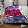 1pc Huntrix, K POP Soft Comfortable Blanket Digital Print, All Season Multipurpose Knit Fabric Bedding, Office, Sofa Home Decor Blanket