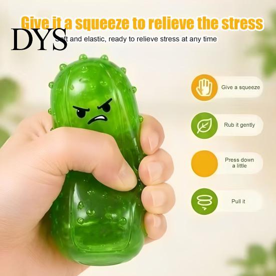 Sensory Toys for Kids Cactus Pinch Toy Stress Relief, Soft TPR Rubber Squeeze Fidget Funny Gifts Toy, Cute Cartoon Adults Tactile Tools