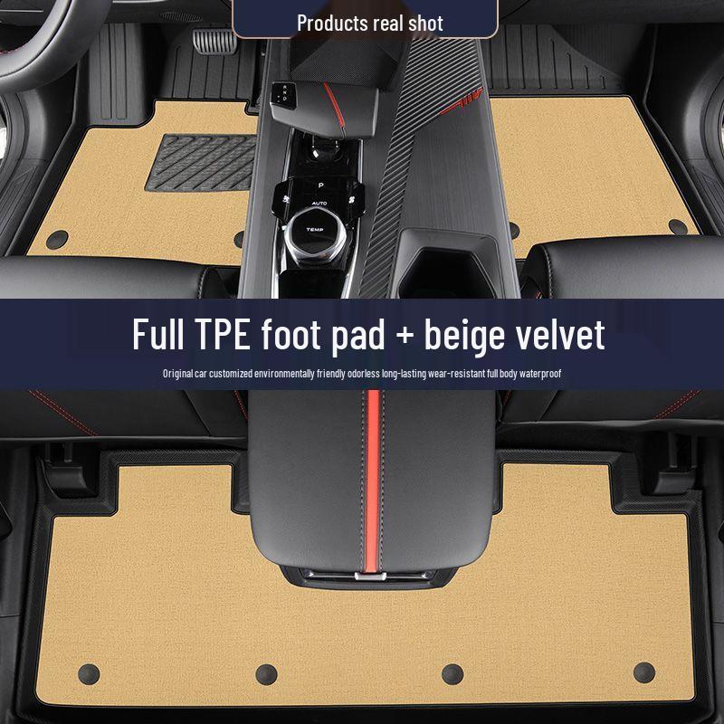 Waterproof TPE Floor & Trunk Mats for Changan Oshan Z6/Z6iDD - Full Coverage