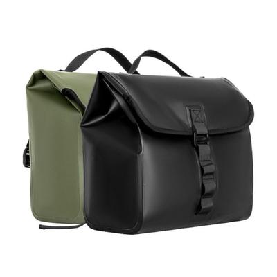 Spacious 5-10L Cycling Storage Panniers Bag Waterproof 500D PVC Materials Saddlebag for Outdoor Biking and Commuting