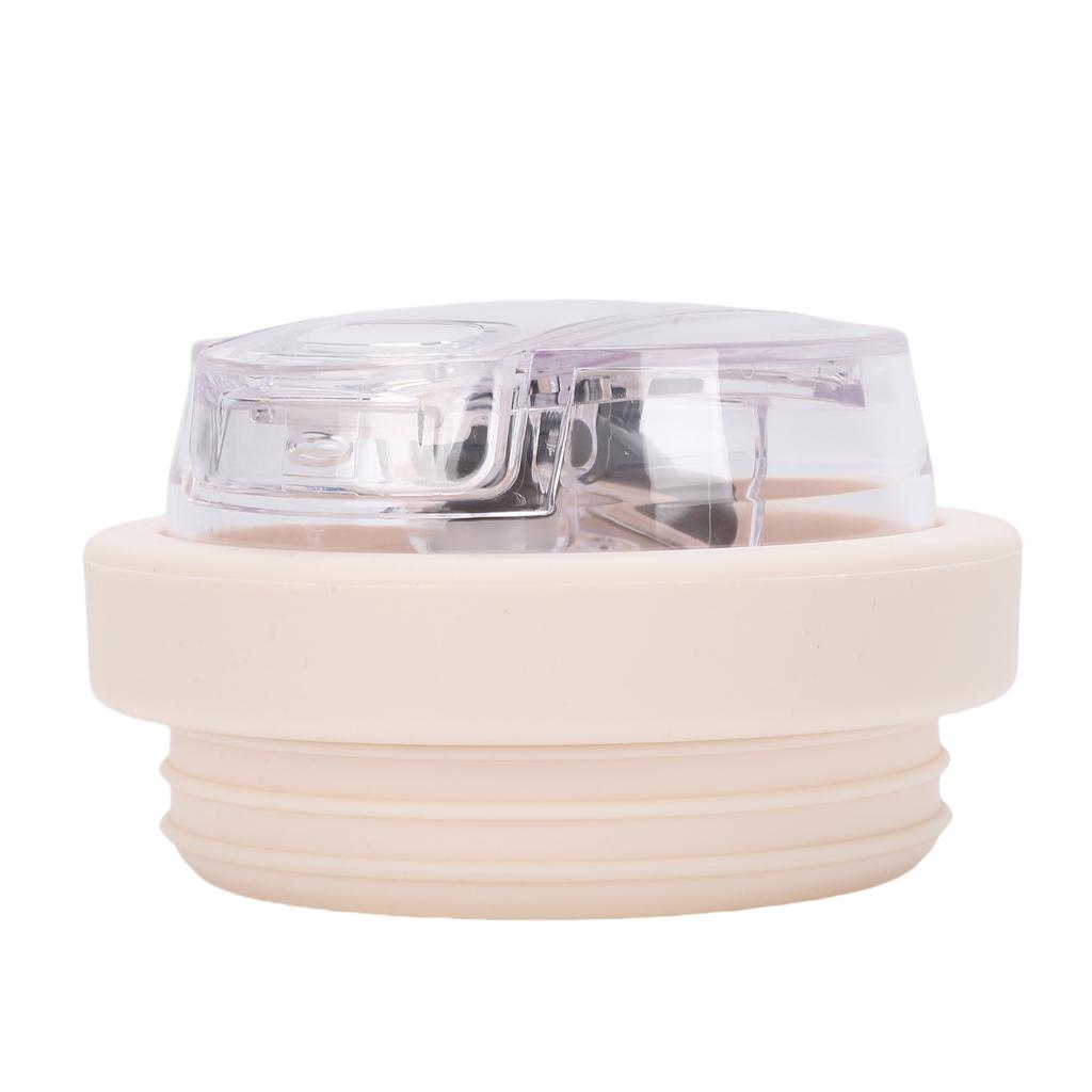 Straw Lid Fit for 40oz Cup Double Drinking Mouth Spill Proof Silicone Cup Lid with Straw