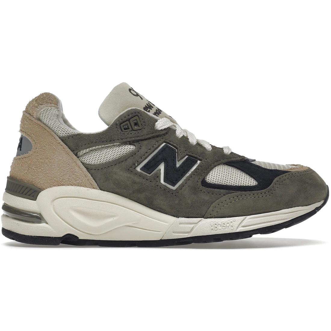 

Кросівки New Balance 990v2 MiUSA Сіро-бежеві(M990GB2) 47.5