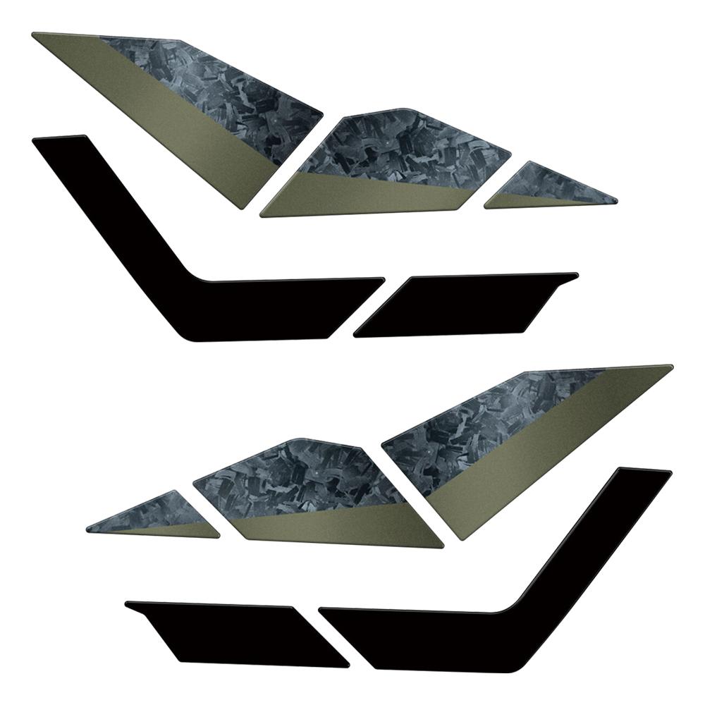 For Scooter Zontes 368 G 2025 3D Epoxy Resin Sticker Motorcycle Tank Pad Decal Kit Accessories