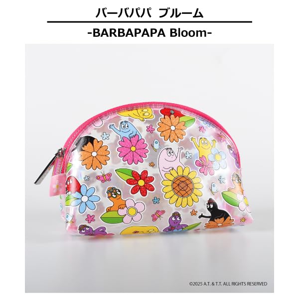 Skinnydip Barbapapa Bloom Makeup Pouch, Small Item Case, 0637MUMF1