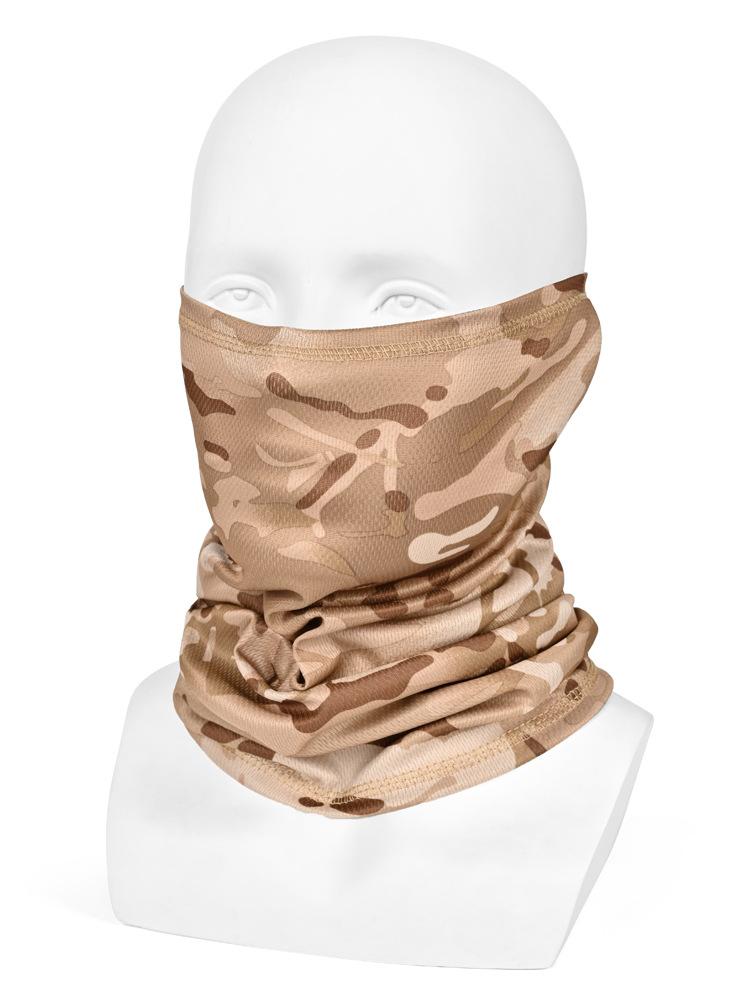 Multifunctional Tactical Camouflage Neck Scarf For Outdoor Cycling Hiking Fishing Sunscreen