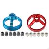 5-10mm Drill Bit Hole Puncher Locator Jig Bushing Kit Self Centering for Electric