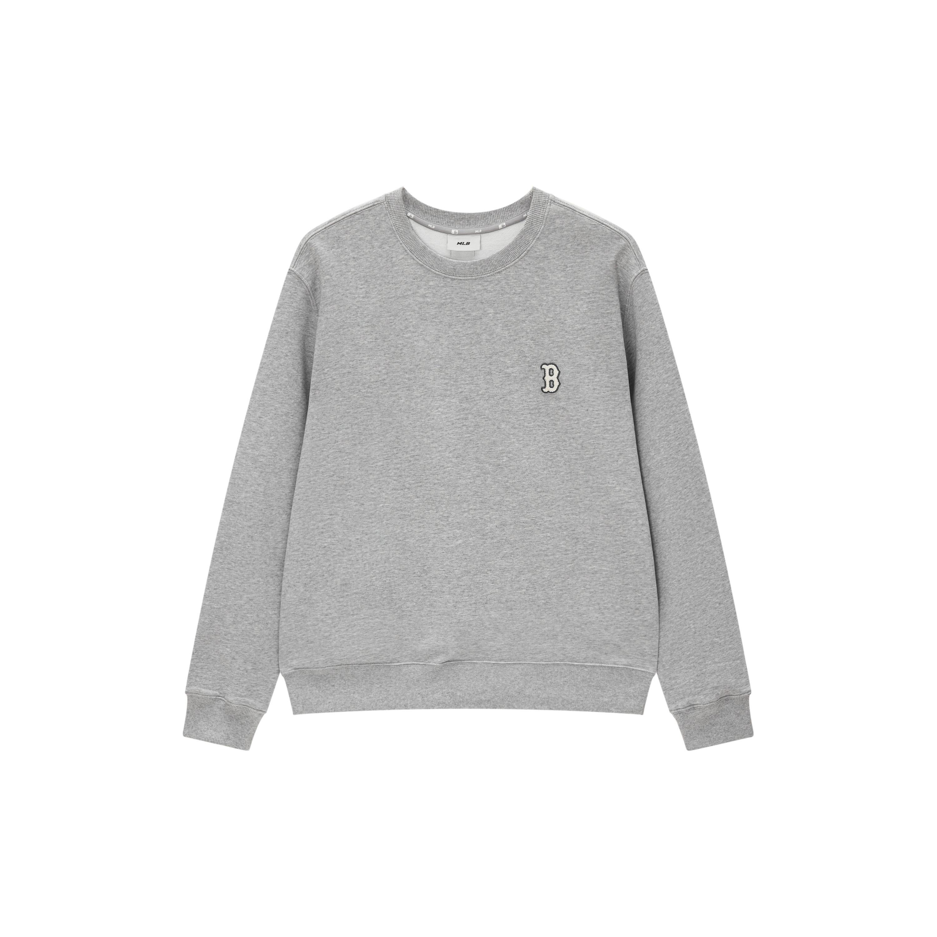 MLB Mega Bear Sweatshirts Unisex Gray Crew Neck Moderate Other 3AMTB0134-43MGS XS