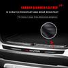 1pcs Carbon Fiber Car Trunk Rear Bumper Sticker Guard Plate Protector For Hyundai Logo IX35 Bayon Kona I30 ElantraSolaris Palisade