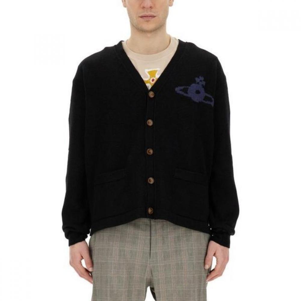 

24ss Vivienne Westwood Cardigan 27010014 Y0018 N401 Black M (95 around)