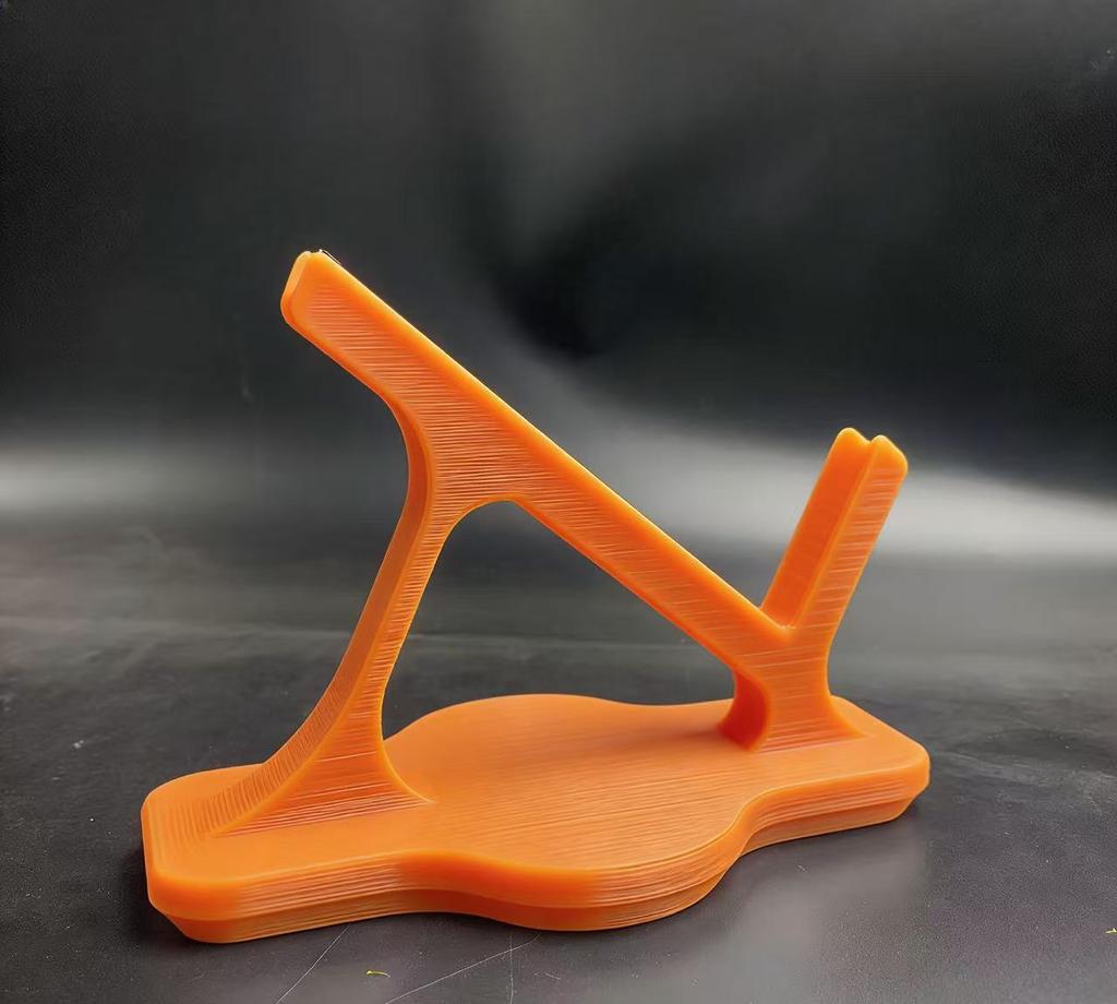 1pc Stable Ergonomic Phone Stand – Lazy Side Lying Style for Bedside/Sofa, Comfortable Plastic Holder, Great Gift