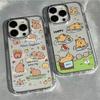 Cartoon Cute Capybaras Hot Phone Case For Xiaomi Redmi Note A5 A3 14 13 14c 13c 12 11 12s 12c 10c 10 9 Pro Plus 4G 5G Soft Cover