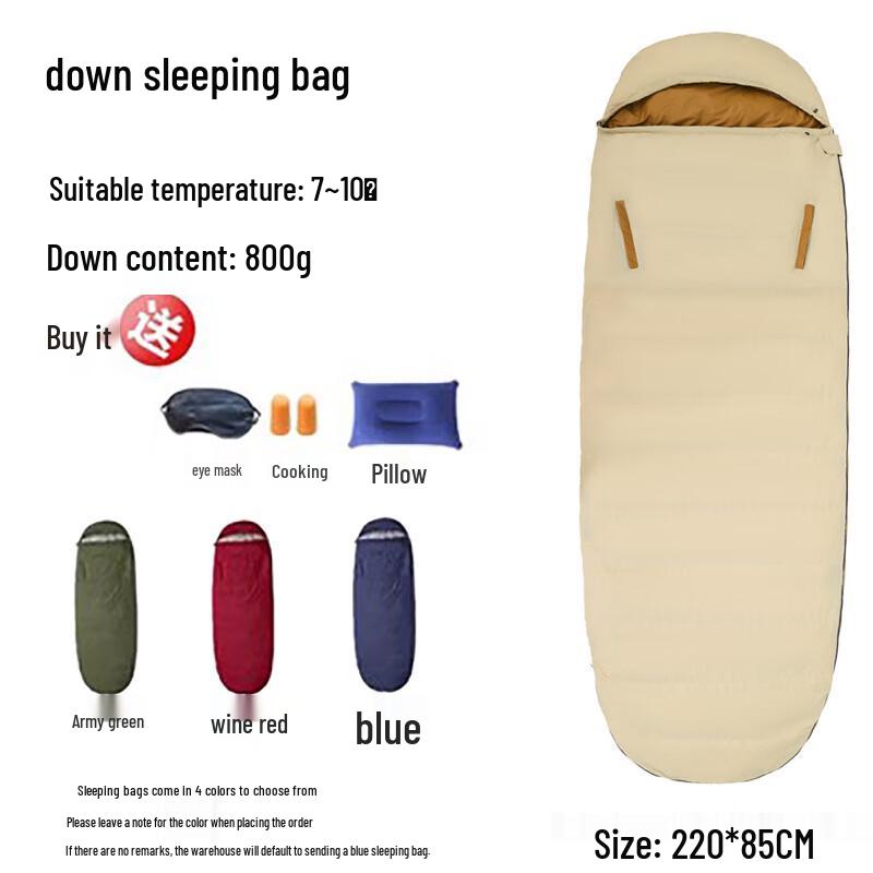 Longchan Outdoor Goose Down Sleeping Bag