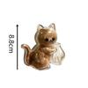 Cute Pet Fur Storage Refrigerator Magnet Transparent Acrylic Pet Cat Fur And Whiskers Memory Capsule Refrigerator Magnet
