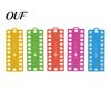 Plastic Thread Holder 5Pcs 20-Hole Embroidery Floss Organizer, Winding Board, Cross Board Stitch Plate, Bobbin for Sewing Crafts Management