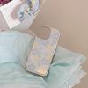 Gilded Instagram Oil Painting Flower Apple 16Promax Phone Case iPhone 15 Drop Glue 1