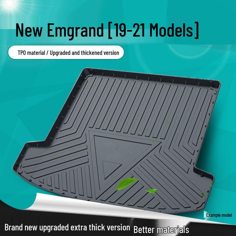 Suitable Trunk and Tailgate Mat for 21-Geely Emgrand S, New Emgrand GL, and 22-Million Model EC7 Rear Seat