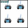 4pcs Female Fuel Injector Plug Connector For HONDA Accord Odyssey City Civic 2006-2011 1.8L CRV Rhyme 16450-RNA-A01