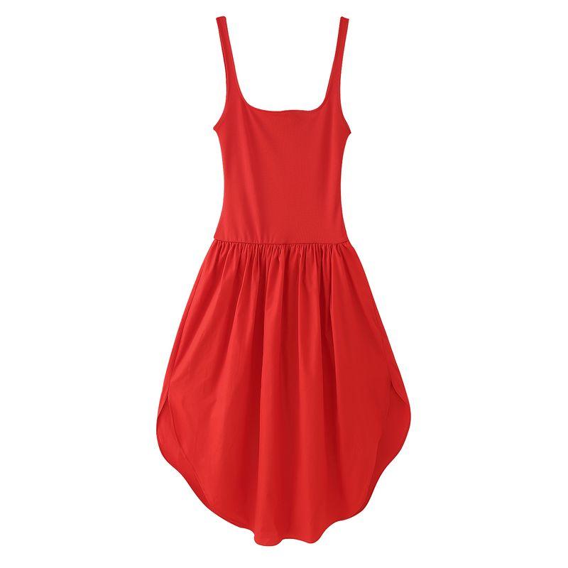 Kaslead New Arrival Women's Clothing Fashion Style Fashion Slim-Fitting Patchwork Midi Skirt Dress 4770208 800