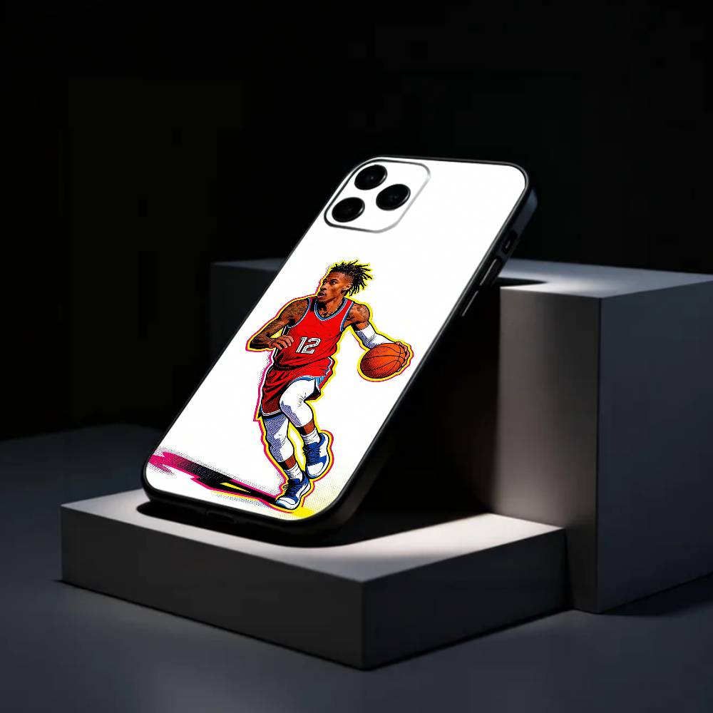 Basketball J-Ja M-Morant 12   Phone Case Silicone Soft For IPhone 17 16 15 14 13 12 11 X XR Plus Pro Max Plus