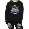 Harry Potter Womens/Ladies Hogwarts Badge Wands Sweatshirt