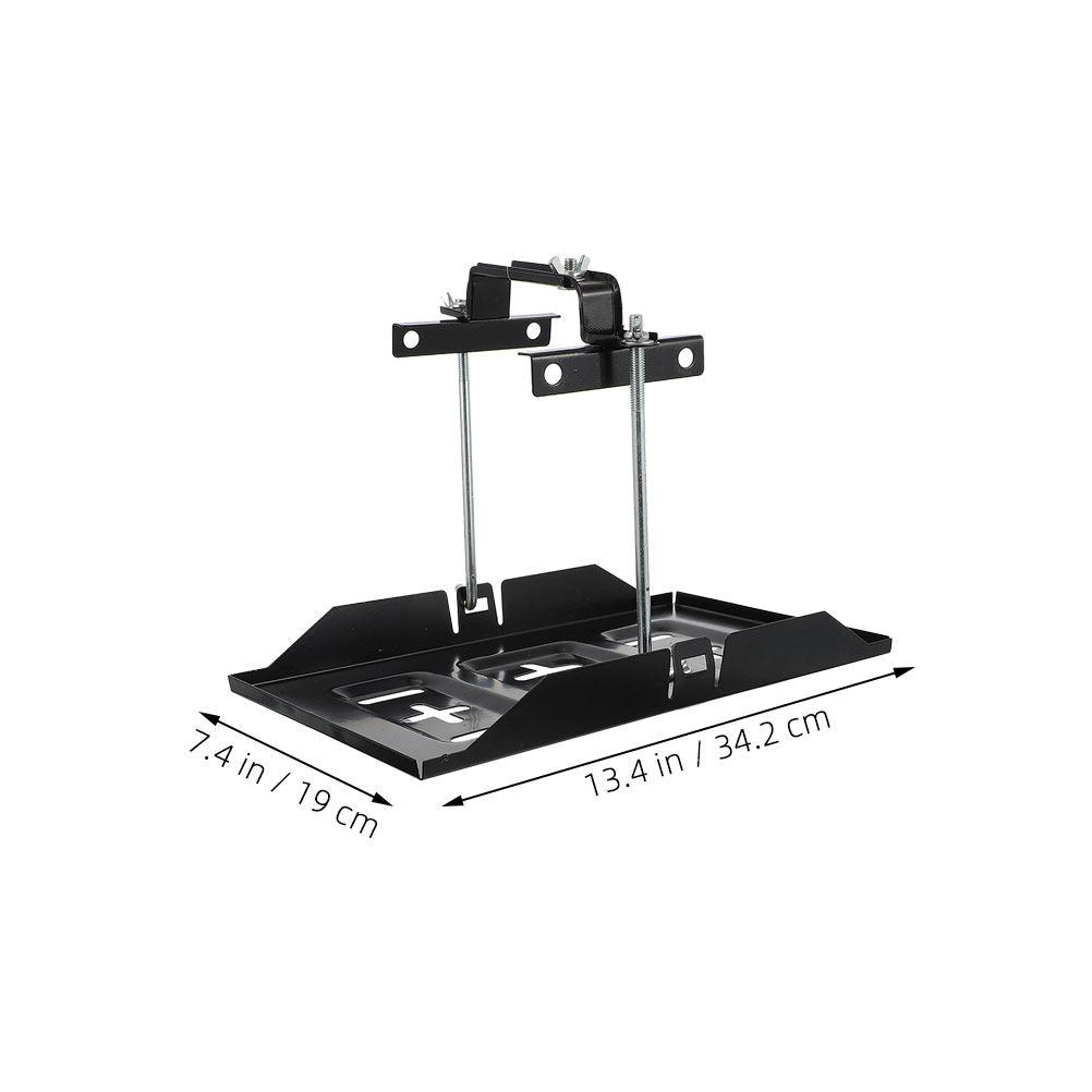 Universal 27cm Bolt 34cm Tray Storage Holder Tray Mount Hold Down Clamp Bracket Kit For Auto SUV Car Accessories