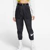 Nike Color Block Logo Pocket Sports Long Pants Women Bottoms Black DB3867-010